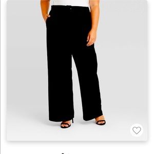 NWOT, cute wide leg trousers